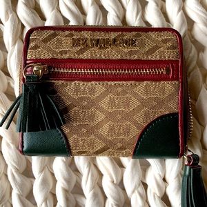 MZ Wallace small zip around wallet